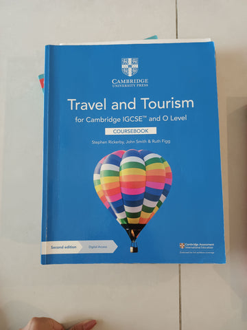 Travel and tourism for Cambridge IGCSE and O level. Coursebook