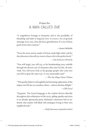 A Man Called Ove A Novel