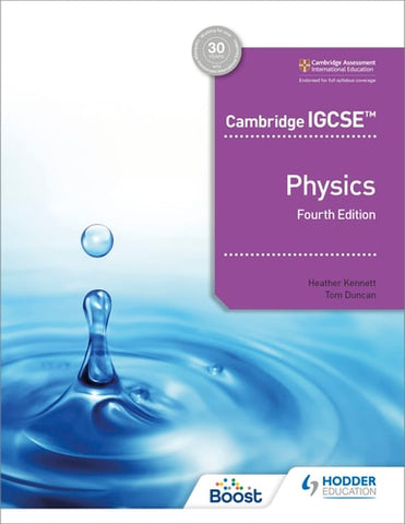 Cambridge IGCSE(tm) Physics 4th Edition Hodder Book