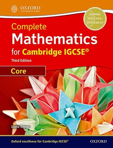 Core Mathematics for Cambridge IGCSE® with CD-ROM (Third Edition)