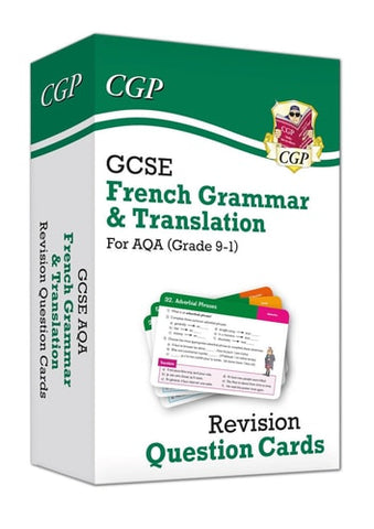 GCSE AQA French: Grammar & Translation Revision Question Cards
