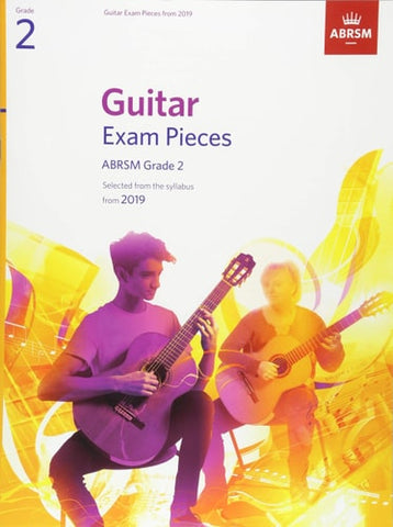 Guitar Exam Pieces from 2019, ABRSM Grade 2 Selected from the syllabus starting 2019