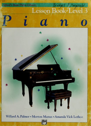 Alfred's Basic Piano Library Lesson Book, Bk 3