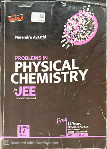 Problems In Physical Chemistry For Jee (main & Advanced) - 17/edition, 2024