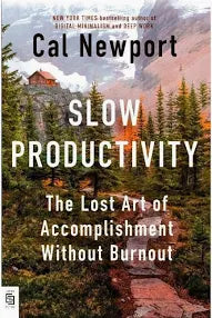 Slow Productivity The Lost Art of Accomplishment Without Burnout