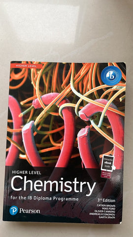Higher level Chemistry for the IB Diploma Programme